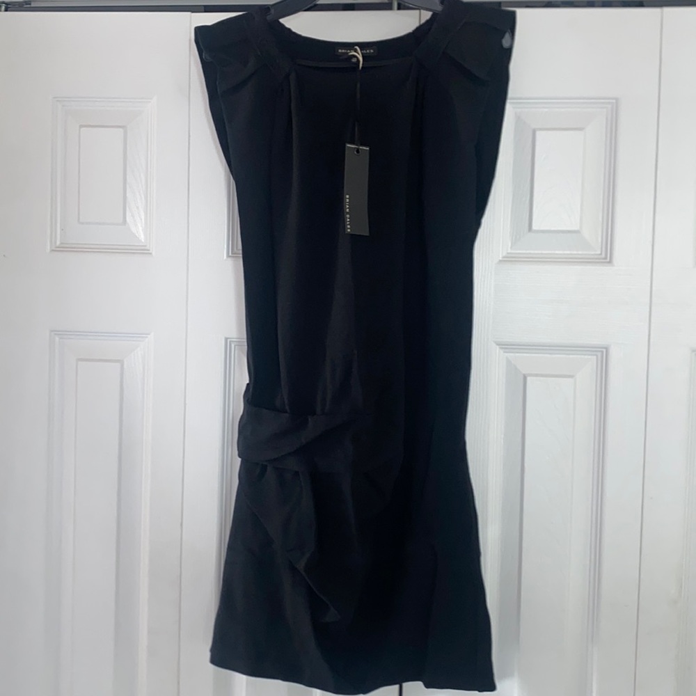 NWT Brian Dales mini black dress